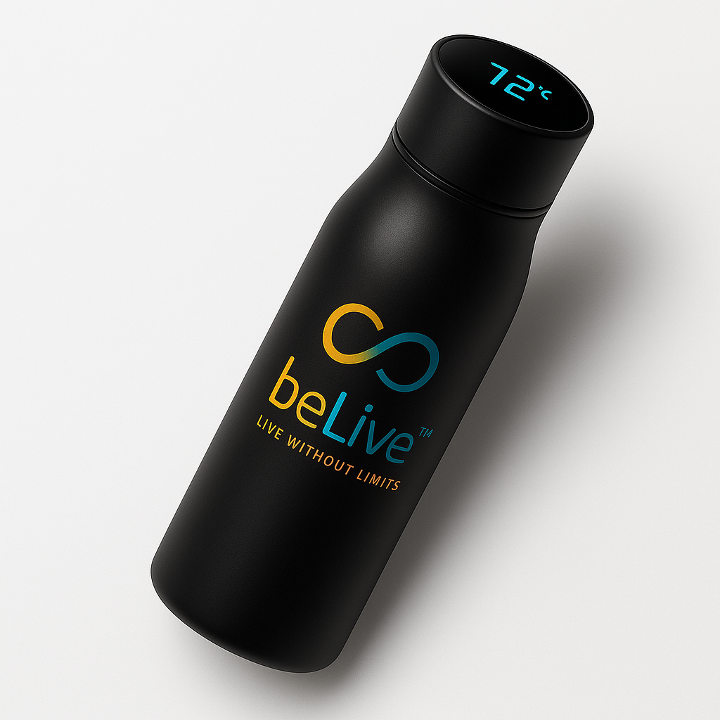 beLive™ Smart Bottle – Self-Cleaning & Smart Hydration